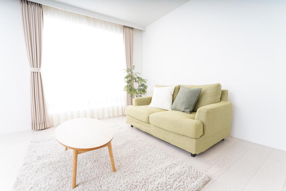 居室内モデルルームの写真