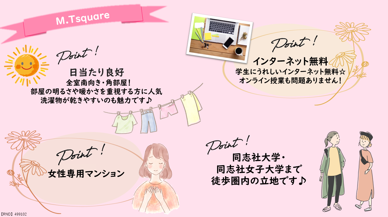 M・Tsquare　おすすめポイント画像