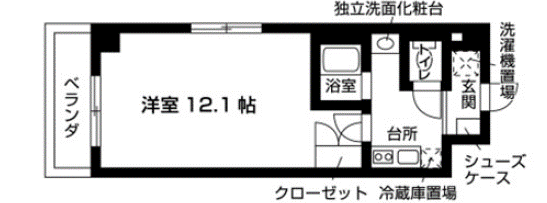 オーク西陣間取り