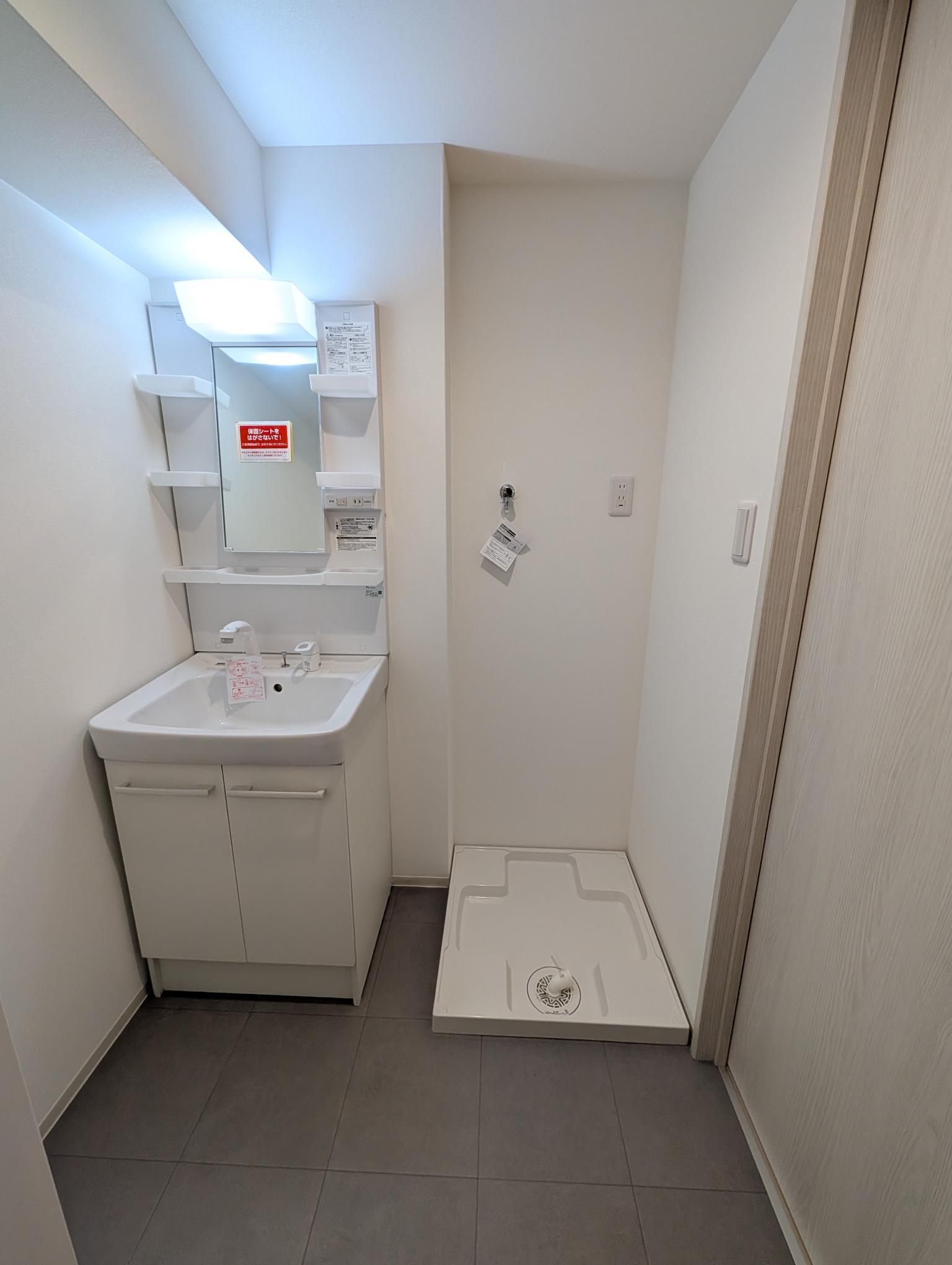 新築独立洗面台