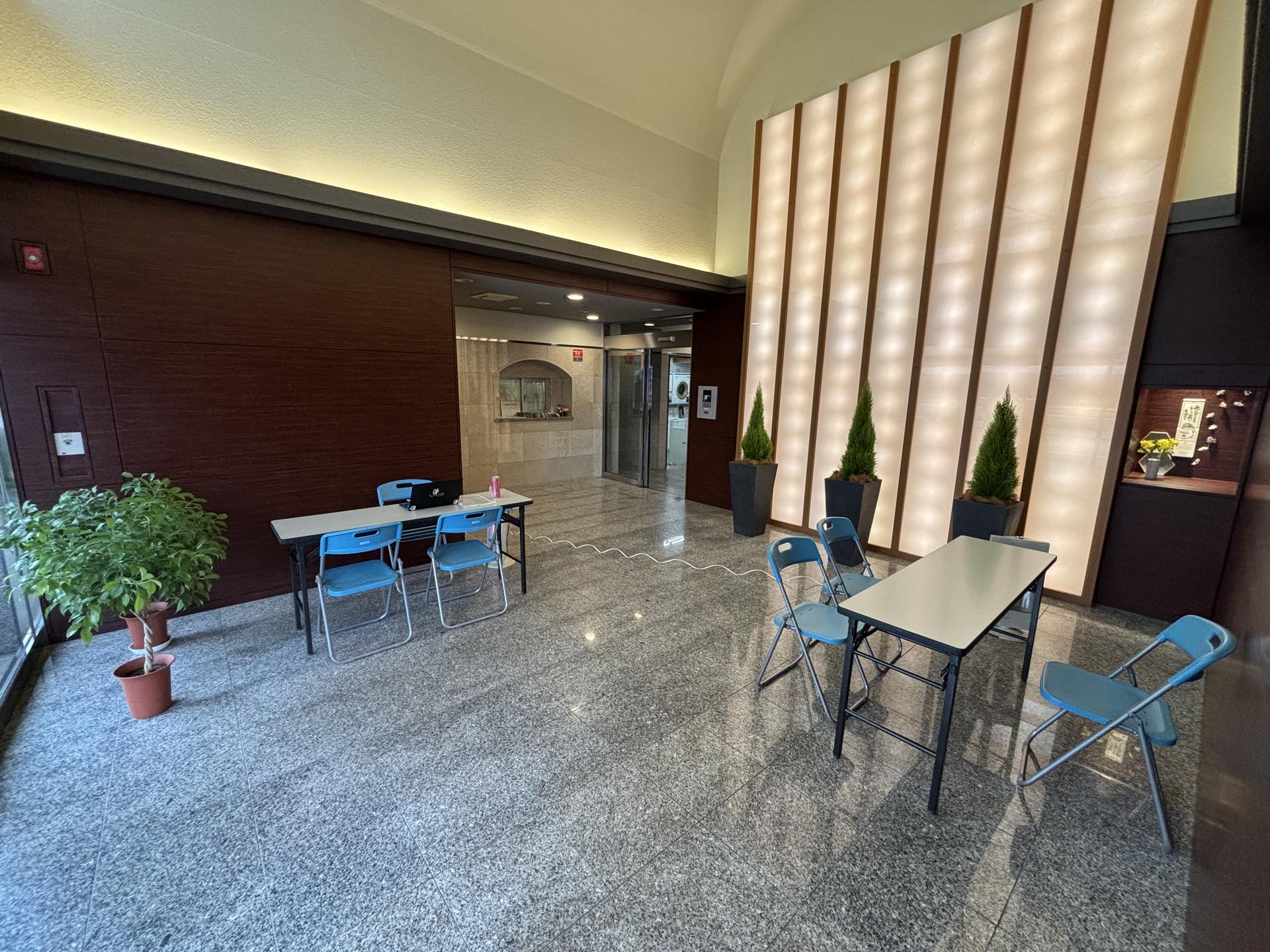 ジュネスコート桜山　会場写真